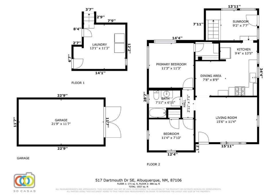 阿尔伯克基House With Great Beds, Full Kitchen, Fenced Yard别墅 外观 照片